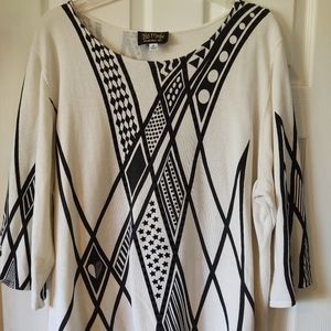Bob Mackie Embellished Sweater 3X
